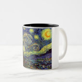 Sterrennacht Tweekleurige Koffiemok (Voorkant rechts)