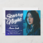 Sterrennacht - Uitnodiging Onder de Sterren (Voorkant)