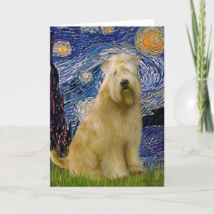 Sterrennacht (V) - Wheaten Terrier Kaart