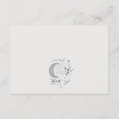 Sterrennacht van de Keltische marine Informatiekaartje (Achterkant)