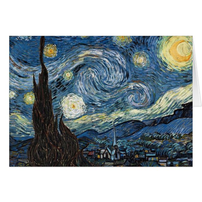 Sterrennacht Van Gogh (Voorkant Horizontaal)