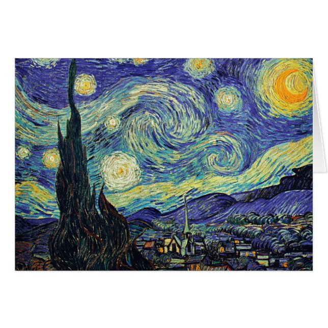 Sterrennacht van Gogh (Voorkant Horizontaal)