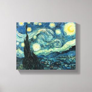 Sterrennacht Van Gogh — Afdruk van schilderCanva Canvas Afdruk