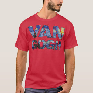 Sterrennacht Van Gogh Art schilderen Vincent Van G T-shirt