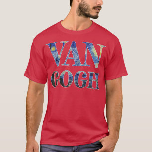 Sterrennacht Van Gogh Art schilderen Vincent Van G T-shirt