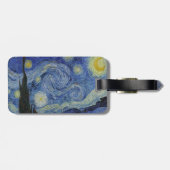 Sterrennacht Van Gogh Bagagelabel (Achterkant horizontaal)