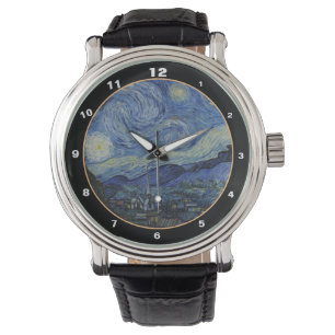 Sterrennacht & Van Gogh/beroemde kunst Horloge