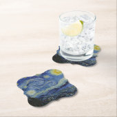 Sterrennacht & Van Gogh/beroemde  kunst Kartonnen Onderzetters (Insitu)