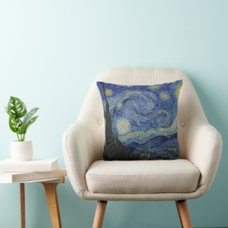 Sterrennacht & Van Gogh/beroemde kunst Kussen