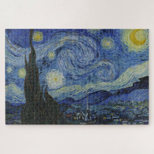 Sterrennacht & Van Gogh/beroemde  kunst Legpuzzel