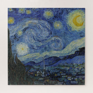 Sterrennacht & Van Gogh/beroemde  kunst Legpuzzel