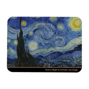 Sterrennacht & Van Gogh/beroemde  kunst Magneet