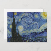 Sterrennacht Van Gogh Briefkaart (Voorkant / Achterkant)