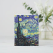 Sterrennacht van Gogh Briefkaart (Staand voorkant)