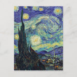 Sterrennacht van Gogh Briefkaart<br><div class="desc">Een perfect ontwerp dat in zaken of in uw privé leven zal werken. Een eenvoudige,  minimalistische,  perfecte blik. Alleen voor jou.</div>