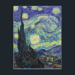 Sterrennacht van Gogh Briefkaart<br><div class="desc">Een perfect ontwerp dat in zaken of in uw privé leven zal werken. Een eenvoudige,  minimalistische,  perfecte blik. Alleen voor jou.</div>
