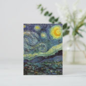 Sterrennacht - van Gogh Briefkaart (Staand voorkant)