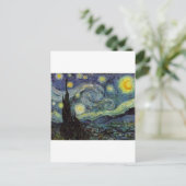 Sterrennacht - van Gogh Briefkaart (Staand voorkant)