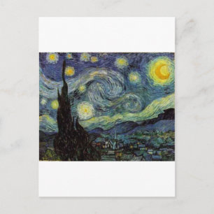 Sterrennacht - van Gogh Briefkaart