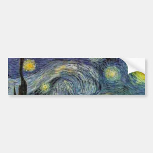 Sterrennacht - van Gogh Bumpersticker