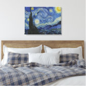 Sterrennacht Van Gogh Canvas Afdruk (Insitu (Slaapkamer))