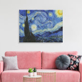 Sterrennacht Van Gogh Canvas Afdruk (Insitu (Woonkamer))
