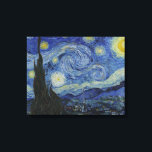 Sterrennacht Van Gogh Canvas Afdruk<br><div class="desc">Over het werk De Sterrennacht Sterrennacht (Nederlands: De sterrennacht) is een schilderij van de Nederlandse postpressionist Vincent van Gogh. In juni 1889 werd het uitzicht 's nachts buiten zijn sanitariumraam op Saint-Rémy-de-Provence (in Zuid-Frankrijk) geschilderd, hoewel het overdag uit het geheugen werd geverfd. Het is al sinds 1941 in het permanent...</div>