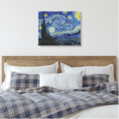 Sterrennacht Van Gogh Canvas Afdruk (Insitu (Slaapkamer))