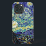 Sterrennacht van Gogh Case-Mate iPhone Case<br><div class="desc">Van Gogh was geobsedeerd door de symboliek van lichtobjecten en kleur. De lamp was een symbool van kalmte en veiligheid. De ster symboliseerde het geloof,  en het licht,  de menselijke werkelijkheid. Diep ultramarineblauw was oneindig,  terwijl rood en groen "die verschrikkelijke dingen,  mannen passions uitdrukten.</div>