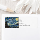 Sterrennacht Van Gogh Etiket (Insitu)