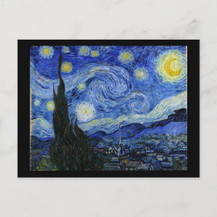 Sterrennacht Van Gogh Fine Art Briefkaart