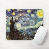 Sterrennacht Van Gogh Fine Art Muismat (Met muis)