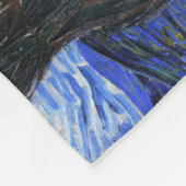 Sterrennacht Van Gogh Fleece Deken (Hoek)
