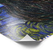 Sterrennacht Van Gogh Foto Afdruk (Hoek)