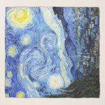 Sterrennacht Van Gogh Impressionisme Chiffon Scarf Sjaal<br><div class="desc">Prachtige Franse     Impressionismvintage fijne     schilderij van de Sterrennacht,  van Vincent Van Gogh,           staat op deze Chiffon Scarf.  Afbeelding is openbaar domein vanwege vervallen auteursrechten.</div>