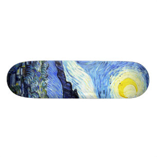 Sterrennacht Van Gogh Impressionisme Skateboard