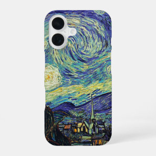 Sterrennacht van Gogh iPhone 16 Hoesje