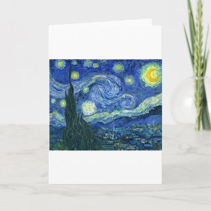 Sterrennacht ~ Van Gogh Kaart