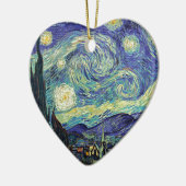 Sterrennacht van Gogh Keramisch Ornament (Links)
