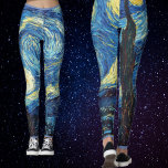 Sterrennacht Van Gogh Leggings<br><div class="desc">Beauful Fine art Van Gogh Sterrennacht Legging</div>