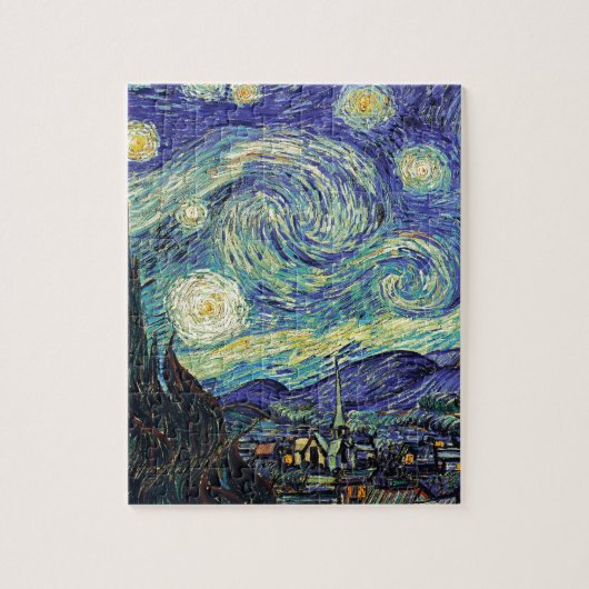 Sterrennacht van Gogh Legpuzzel (Verticaal)
