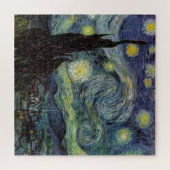 Sterrennacht - van Gogh Painting Art Legpuzzel (Horizontaal)