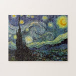 Sterrennacht - van Gogh Painting Art Legpuzzel<br><div class="desc">Van de mineramp van Nuenen tot degene die hij op zijn vensterbank plaatste na de scène met Gauguin; van de avondster merkte hij op in 1875 in Corot Olive Orchard tot de brief die hij in augustus 1888 aan zijn broer schreef, waarin hij zei: "Op een dag of op een...</div>
