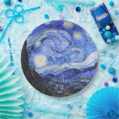 Sterrennacht Van Gogh Papieren Bordje (Feest)