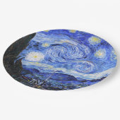 Sterrennacht Van Gogh Papieren Bordje (Gekanteld)