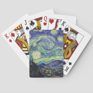 Sterrennacht van Gogh Pokerkaarten