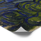 Sterrennacht Van Gogh Poster (Hoek)