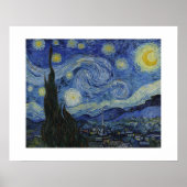 Sterrennacht Van Gogh Poster (Voorkant)