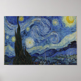 Sterrennacht Van Gogh Poster