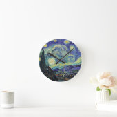 Sterrennacht van Gogh Ronde Klok (Huis)